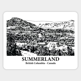 Summerland - British Columbia Magnet